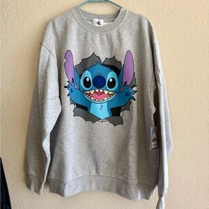 Disney Parks Stitch Crewneck for Adults